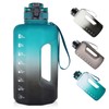 GEMFUL 2.2 Liter Big Water Bottle with Time Marker 74