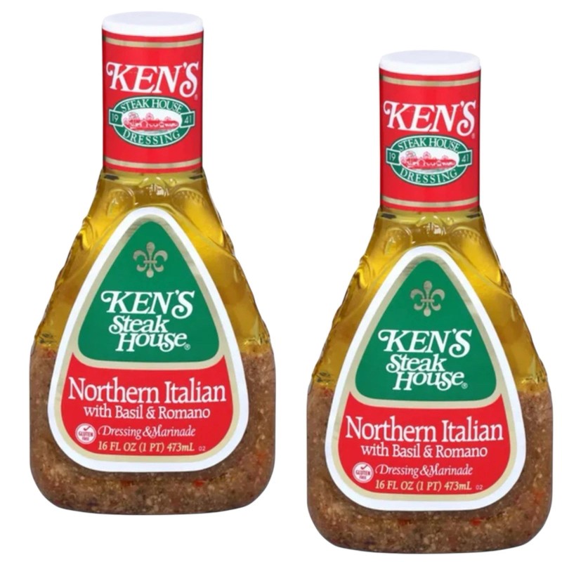 Ken’s Ken's Italian Dressing with Aged Romano Cheese Salad Dressing
