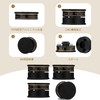 Monosaudio 4Pcs Insulator Speaker Audio Insulator with 4 Stainless Steel