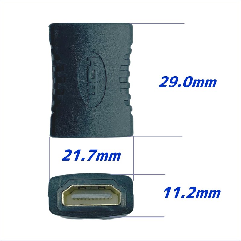 CNCTWO HDMI Extension Adapter A (Female/Female) C2AFFx2 (Extension Adapter x