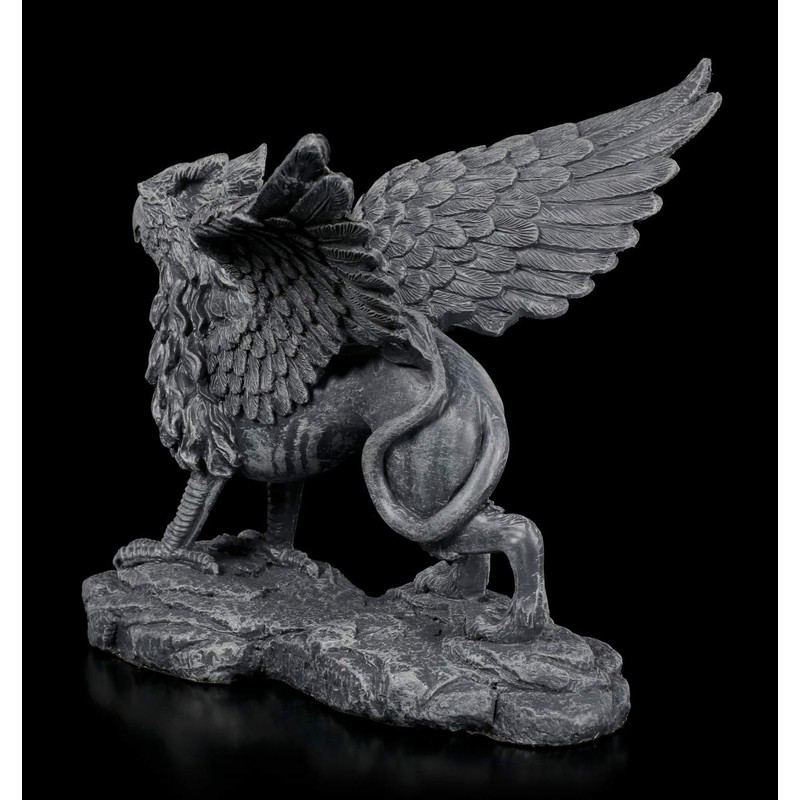 Majestic Griffin Figurine | Fantastic Creature and Gothic Decorative Figurine,