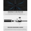 XIXVON Umbrella Pro (10 Ribs, Black) | UPF 50+ 99%