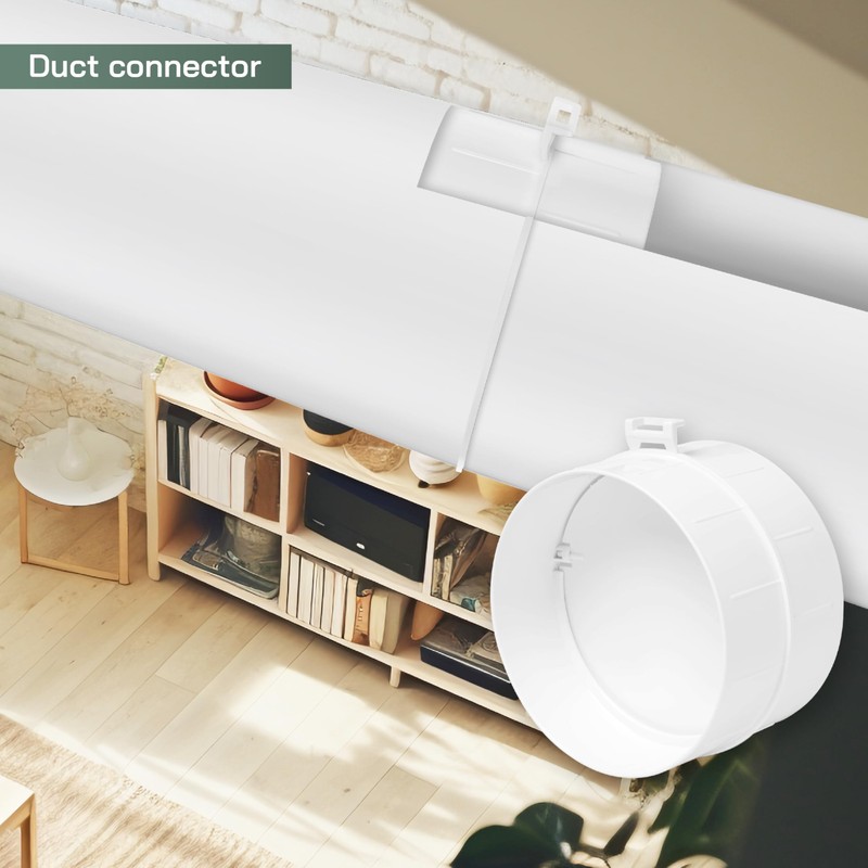 Vent Systems 4'' Inch Backdraft Damper - Dryer Vent Backflow