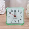 Mini Square Alarm Clock Silent Quartz Desk Table for Time