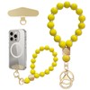 Yudaky Silicone Beaded Phone Wrist Strap, Phone Bracelet Strap with