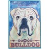 Bulldog Fridge Magnet