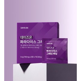 Days On Paradise Grain Burning Daily Routine 7 days worth (1 week) / 데이즈온 파라다이스그레인 버닝 데일리 루틴 7일분(1주)
