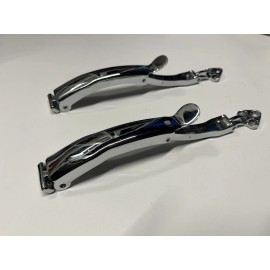 DC POP OUT WINDOW LATCHES SPOON KOMBI DELUXE BUS, VW TYPE 2 BUS 1955-1967 PAIR (2)