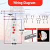 AGJIQ Multifunctional Delay Time Relay, GRT8-M1 AC/DC 12V-240V Wide Voltage