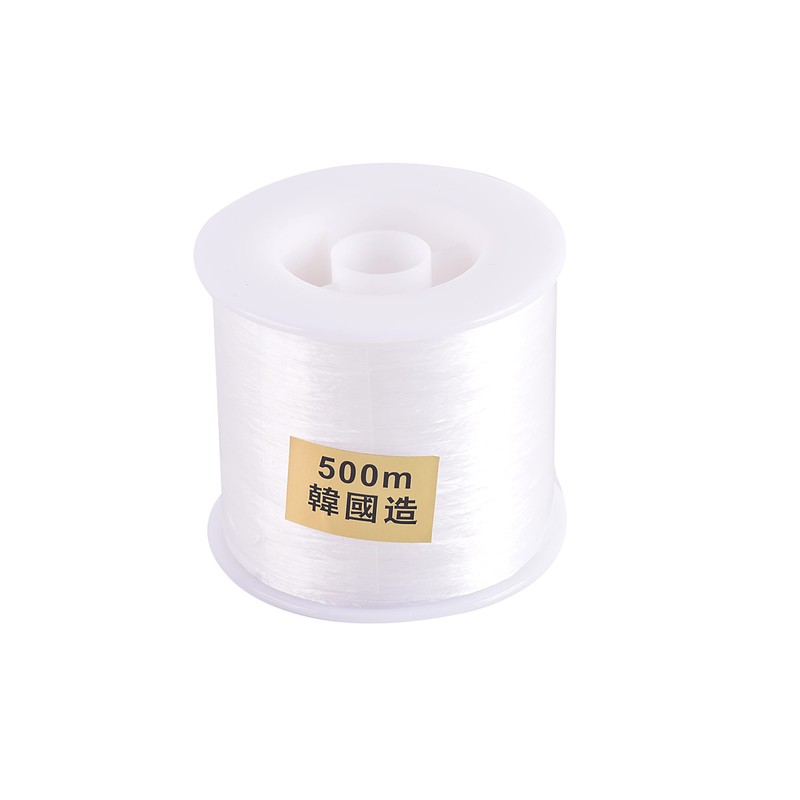 KONMAY 1 Rolls 0.8mm Flat Stretchy Bracelet Strings, 400 Meters