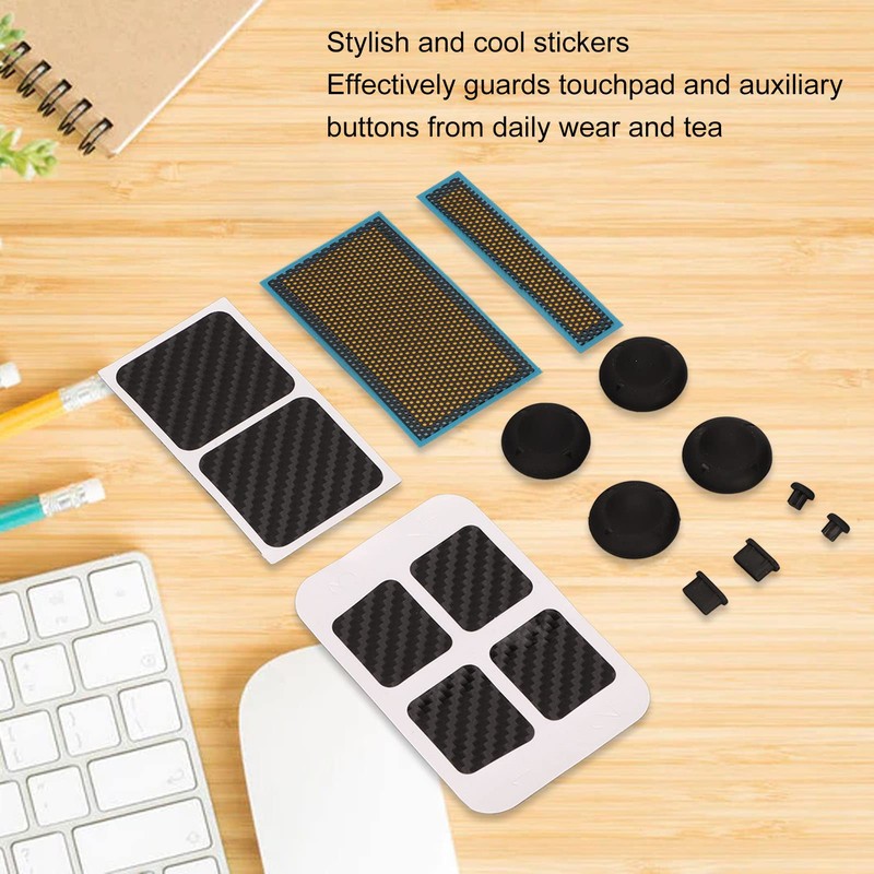 Vikye Game Console Protection Kit, Protection for Steam Deck Stickers,
