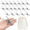 Large Metal Clothes Pins Heavy Duty (20 Pack), 3.4” Stainless