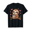 Cute Sloth Boba Tea Bubble Tea Anime Kawaii Neko Gift