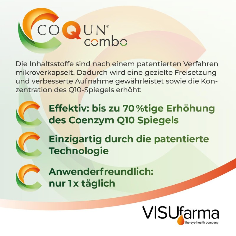 COQUN Combo - Coenzyme Q10 & Citicoline for Optic Nerve