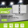 STASUN 2 Pack 400W LED Flood Lights, Mini Series Exterior