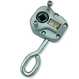 Teletoldo Worm Gear Square for Awnings (Silver)
