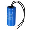 PATIKIL CD60 Run Capacitor 75uF 250VAC 2 Wire 50/60Hz Motor
