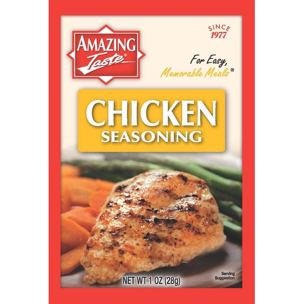 Amazing Taste Chicken Seasoning Bundle (10 Packets- 1 oz. ea.)