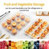 vacane 2 Pack Deli Meat Container for Fridge, Bacon Container