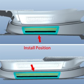 Beautost for Jeep New Grand Cherokee 2024 2025 Outside Door Sill Scuff Plate Guard Cover Trims Stainless Steel (Carbon Fiber Black)