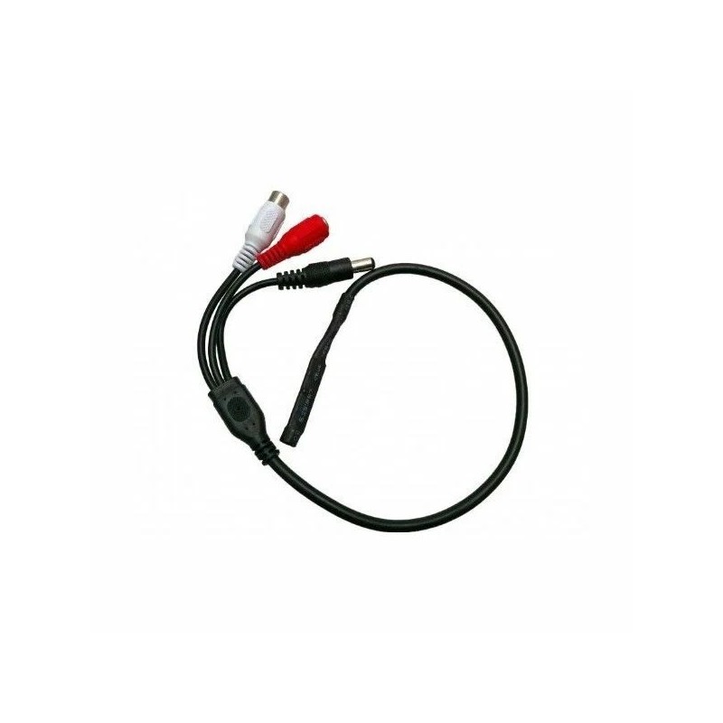 Evertech 4 Pcs. High Sensitive CCTV Security Surveillance Microphone Audio