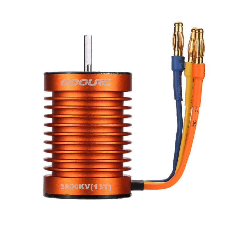 GoolRC F540 3000KV Waterproof Brushless Motor for 1/10 RC Car