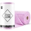 Fantasticlean Microfiber Cleaning Cloth Roll -75 Pack, Tear Away Microfiber