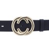 Vanzetti Leather Belt, black
