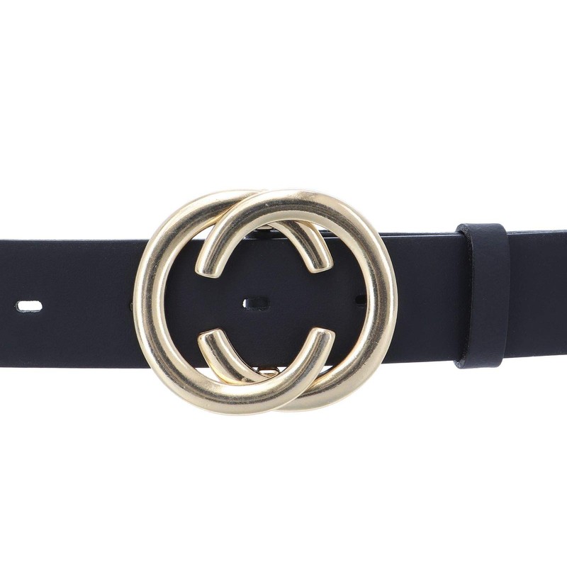 Vanzetti Leather Belt, black