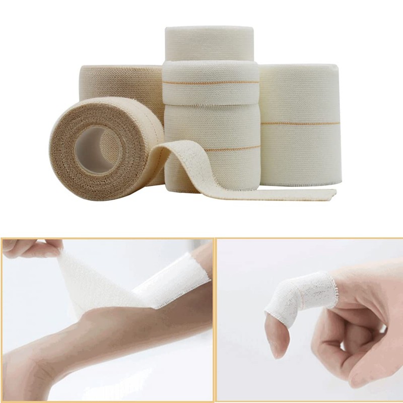 Elastic Tape 1" x 4.5 Rugby Lifting Strapping Tape for