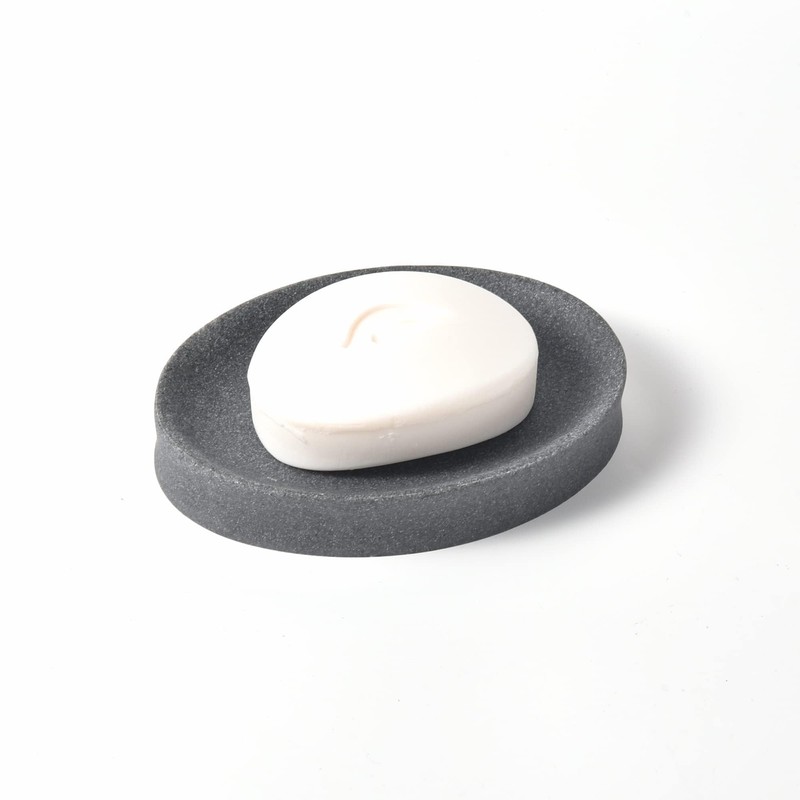 IMEEA Soap Dish Resin Soap Tray Soap Holder Sponge Hand