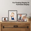 Egofine 4x6 Floating Frames Set of 2, Double Plexiglass Picture
