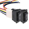 Gebildet 2 Pieces Universal 5-Pin Car Window Switch, Car Control