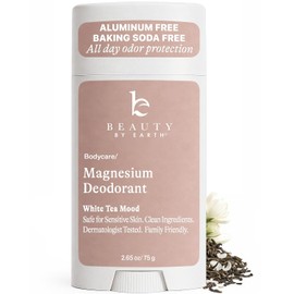 Aluminum Free Deodorant for Women – USA Made Natural Magnesium Deodorant with 55% Organic Ingredients, Baking Soda Free, Long-Lasting All-Day Odor Protection, Non-Irritating for Kids & Sensitive Skin
