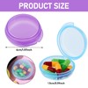 WLLHYF 6 Packs Small Pill Box Travel Pill Box Mini