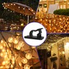 AFFAVON 80Pack Outdoor String Light Clips with Screws,Weatherproof Cable Hangers