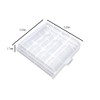 lasenersm 4 Pieces Battery Storage Case Battery Holder Box AA/AAA