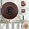 Eruner Rustic Large Wall Clock Silent Battery Operated for Farmhouse
