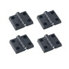 4 Pcs 50 x 60mm Door Hinges ABS Nylon Hinges