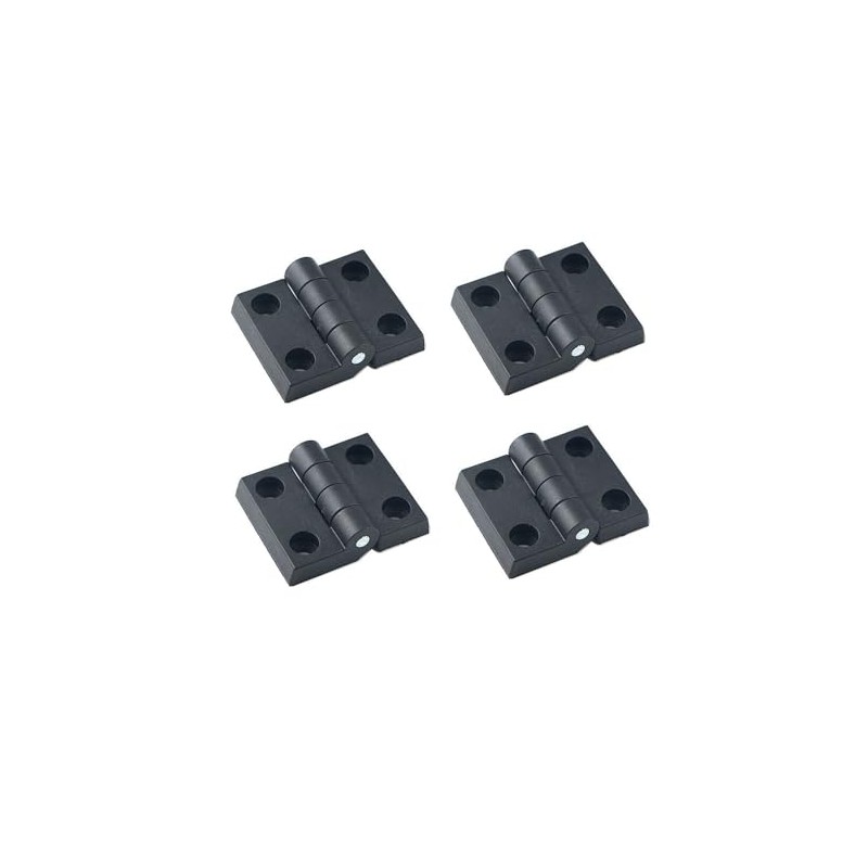 4 Pcs 50 x 60mm Door Hinges ABS Nylon Hinges