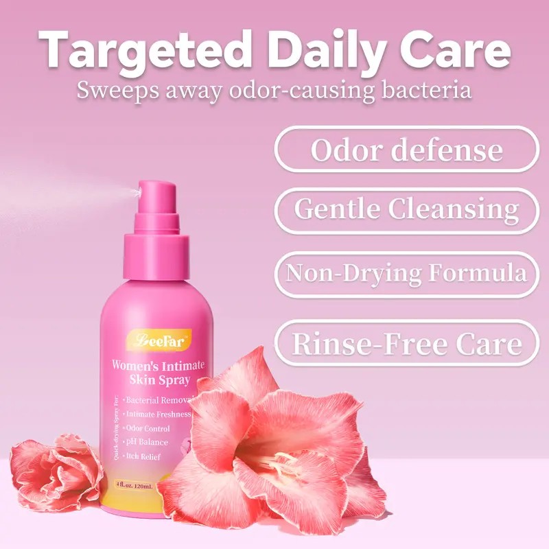 Intimate Feminine Hygiene Spray – pH-Balanced, Refreshing & Soothing for