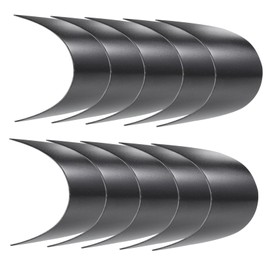 TOVINANNA 10pcs Sun Visor Caps for Women Wide Brim Sports Hat Easy to Use Durable Material for Outdoor Activities and UV Protection Black