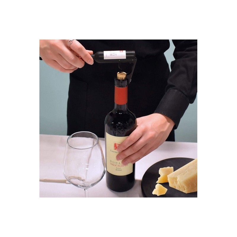 Legami BOP0001 Bottle Opener and Corkscrew 2-in-1 Metal/Plastic