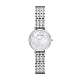 Emporio Armani AR2511 Women's Wristwatch, Silver, Silver, Bracelet Type