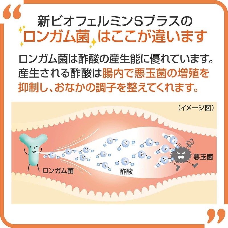 ［指定医薬部外品］ 新ビオフェルミンSプラス錠 550錠 × 1個 + オリジナル開封日シール × 1枚
