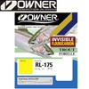 Owner Trout Hooks Fluorocarbon Blue 60 cm - 7 Bound