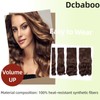 Dcbaboo Clip-In Hair Extensions Like Real Hair Curls 8 Wefts