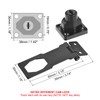 PATIKIL Keyed Hasp Locks, 3 Inch Twist Knob Locking Hasp