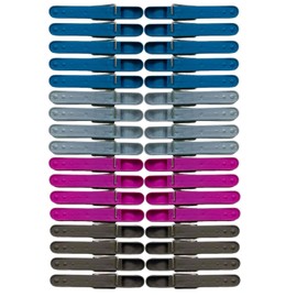 Buystarget 36pcs Super Strong Plastic Clothes Pegs Washing Line Drying Clips Perfect for Garden Pegs and Clothes Peg Clips Laundry Outdoor Indoor Home Heavy Duty