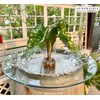 SUNPRAIRIE Tropical Artificial Plant in Clear Pot with Artificial Water,